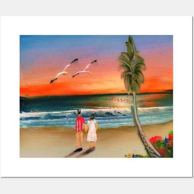 Beach Love Wall Art by LibrosBOOKtique